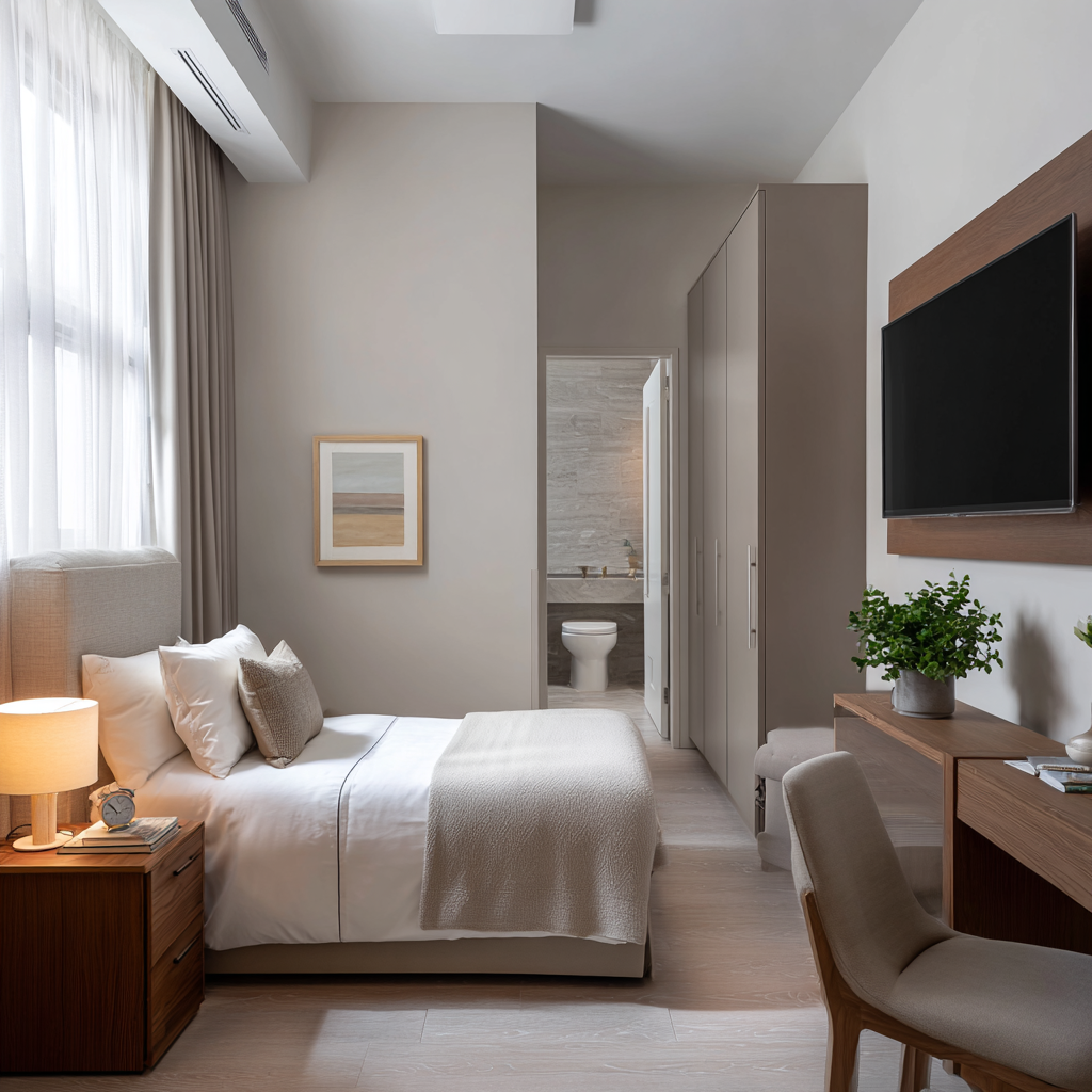 Private patient room at MSAP Recovery center